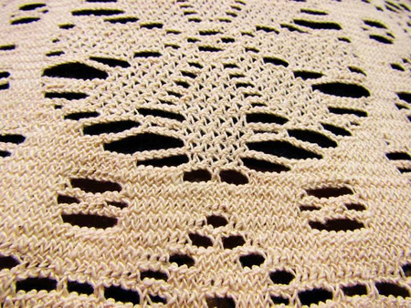 Koronka 170cm bawełniana ORNAMENT natural