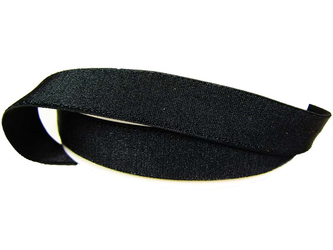 Taśma 15mm elastyczna atłas czarna