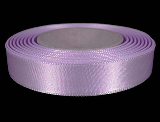 Wstążka 15mm atłas fiolet średni