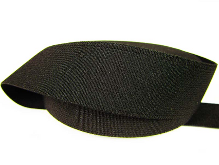 Guma 40mm tkana czarna