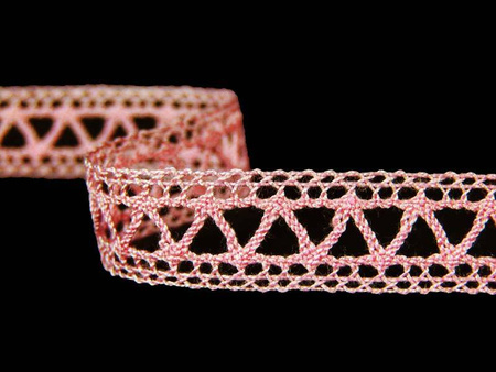 Wstawka 1,1cm bawełniana róż