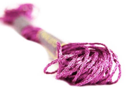 Mulina metalizowana róż