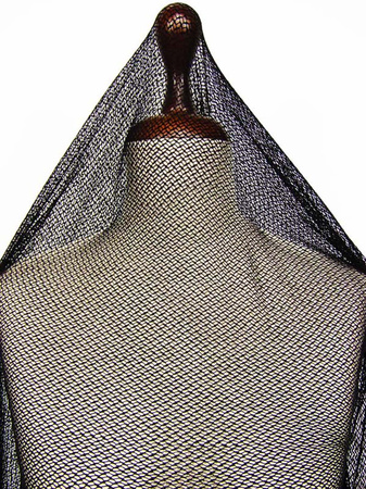 Tiul elastyczny KABARETKA czarny