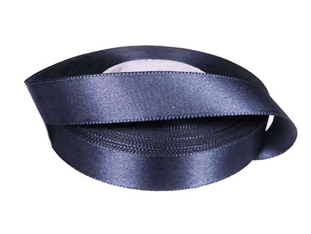 Wstążka 15mm atłas granat