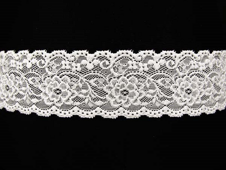 Wstawka 6cm elastyczna biała