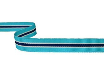 Taśma 16mm ryps lampas turkus