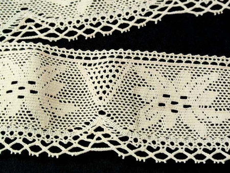 Koronka 4,6cm bawełniana naturalna