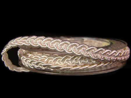 Taśma 0,7cm galonowa wiskoza biała