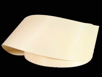 Wstążka 40mm atłas mat morela