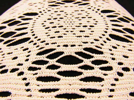 Koronka 170cm bawełniana ORNAMENT natural