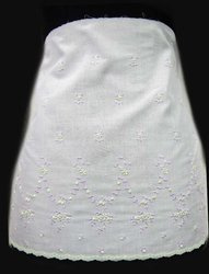 Koronka 30cm haft angielski lawenda_seledyn