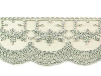 Koronka 7,5m tiulowa popiel