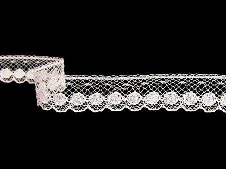 Koronka 1,5cm bawełniana biała