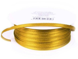 Wstążka 3mm atłas złota