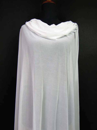 Tiul elastyczny biały 150cm