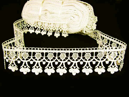 Koronka 6cm gipiurowa ecru