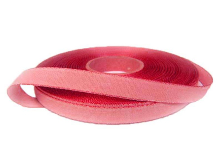 Taśma 12mm bawełniano-wiskozowa koral