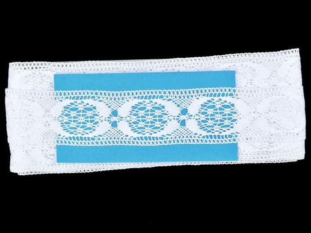 Wstawka 4,3cm bawełniana biała