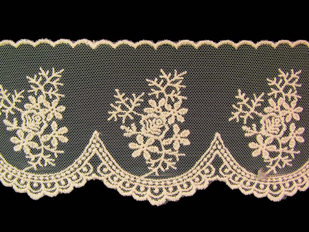 Koronka 7,5cm tiulowa natural