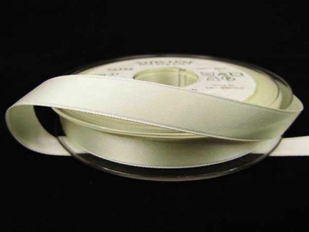 Wstążka 10mm atłas ivory