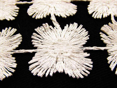 Tkanina 140cm gipiurowa PURE CHIC ivory