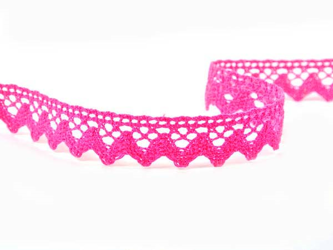 Koronka 1,7cm bawełniana amarant