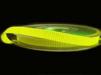 Taśma 6mm elastyczna ryps neon żółta