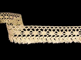 Taśma 3,5cm FRĘDZEL bawełna naturalna