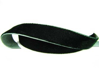 Aksamitka 16mm ciemnozielona