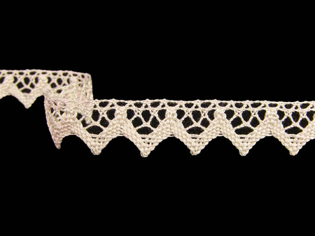 Koronka 1,4cm bawełniana naturalna