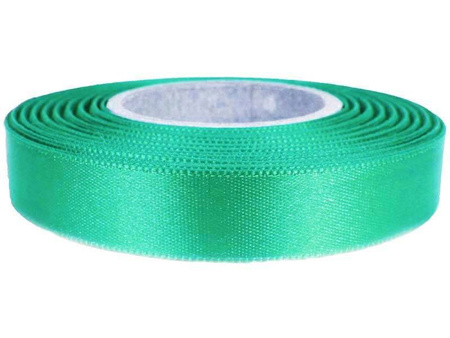 Wstążka 15mm atłas szmaragd