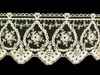 Koronka 9,5cm tiulowa ecru