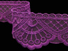 Koronka 4,5cm tiulowa fiolet