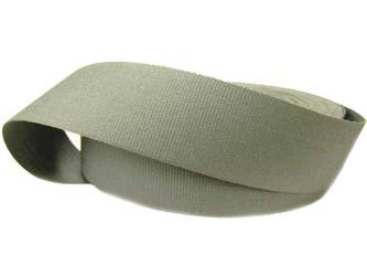 Taśma 30mm ryps bawełniana popiel