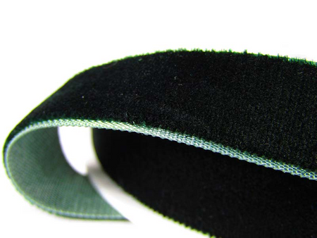 Aksamitka 16mm ciemnozielona