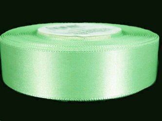 Wstążka 24mm atłas kwiat lipy