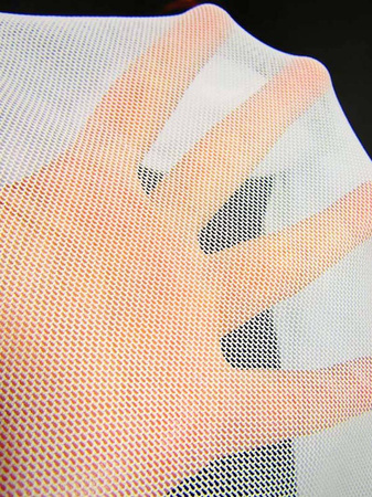 Tiul elastyczny ivory 150cm