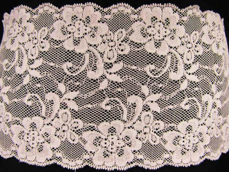 Wstawka 15,5cm elastyczna antyczny róż