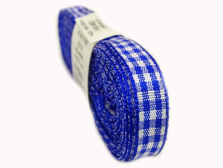 Wstążka 10mm kratka chaber