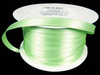 Wstążka 5mm atłas kwiat lipy