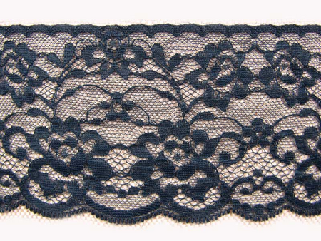 Koronka 8,5cm stabilna granat