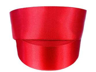 Wstążka 40mm atłas czerwona