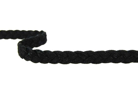 Taśma 0,7cm galonowa bawełna czarna