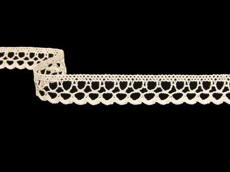 Koronka 1,2cm bawełniana naturalna