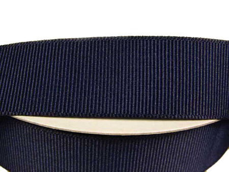 Taśma 21mm ryps poliestrowa granat