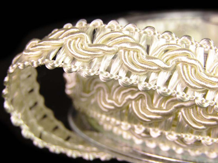 Taśma 1,2cm galonowa ecru