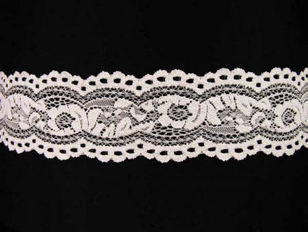 Wstawka 6cm elastyczna pudrowy róż