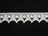 Koronka 7,4cm bawełniana biała