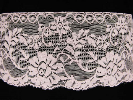 Koronka 12,5cm elastyczna ANTYCZNY RÓŻ