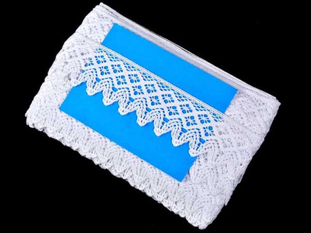 Koronka 5,4cm bawełniana biała